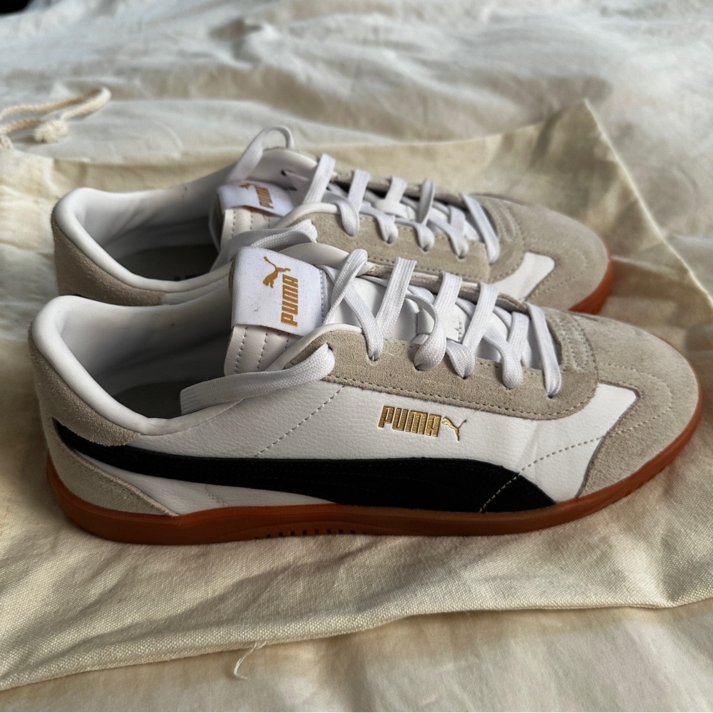 Puma Club II Era black and white casual sneaker | 10US/43EU